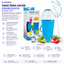 🧊 Vaso para Hacer Granizados – Slushy Cup