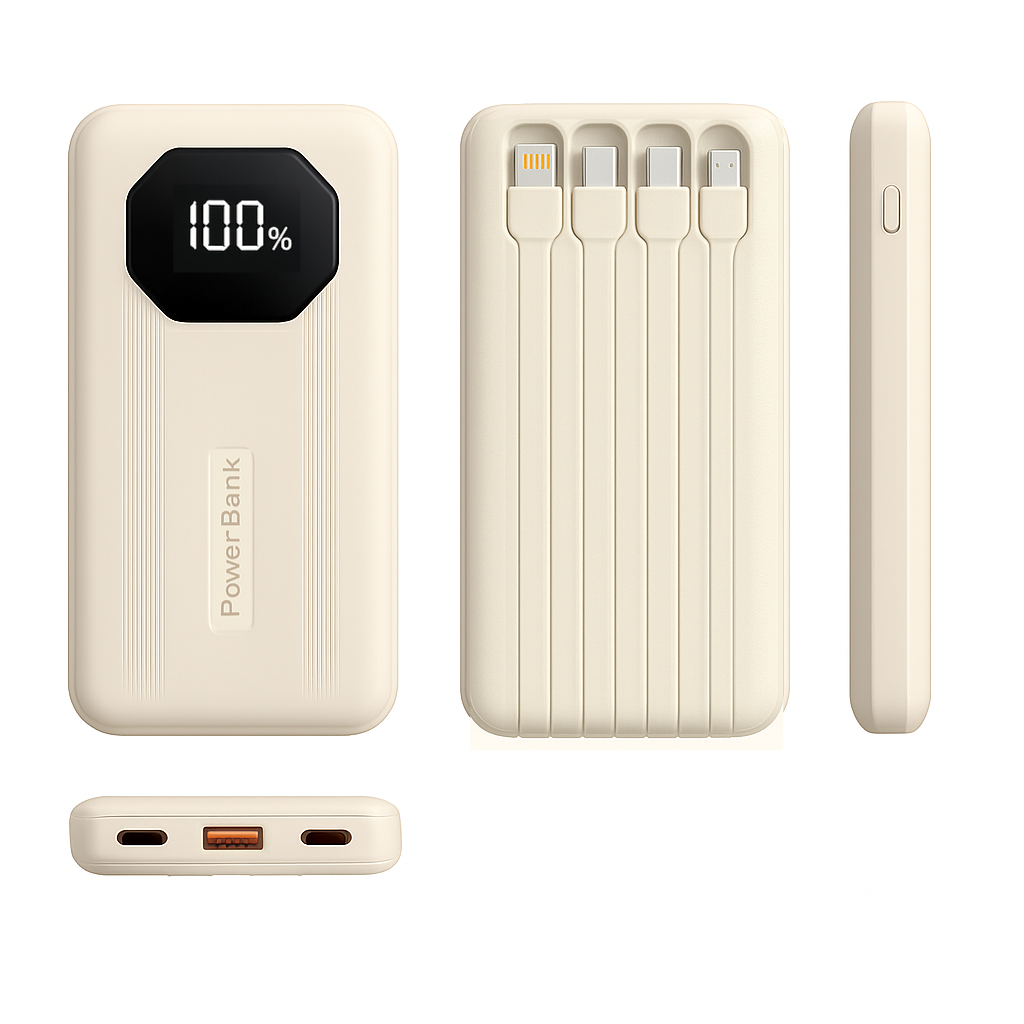 Batería portátil 10.000 mAh