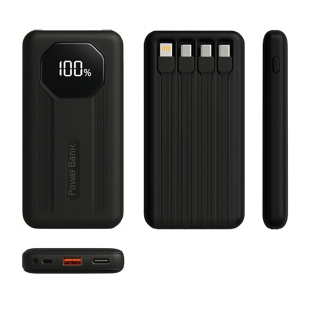 Batería portátil 10.000 mAh