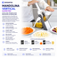 🔪 Mandolina Vertical – Slicer PRO