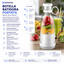 🥤 Botella Batidora Portátil