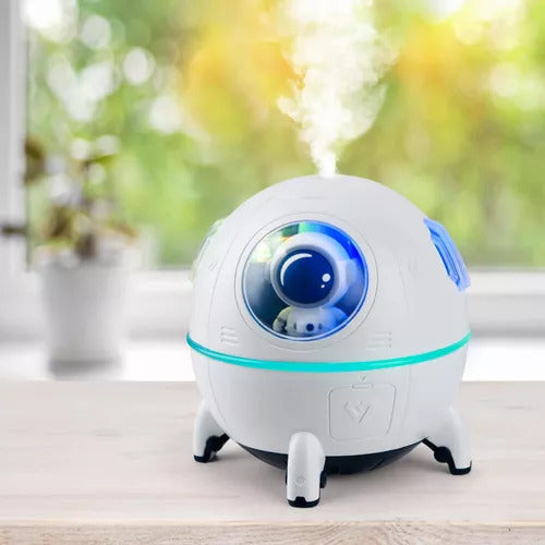 🚀 Humidificador Nave Astronauta USB