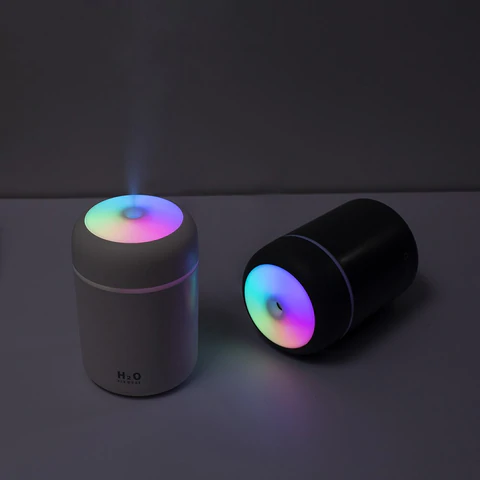 💧 Humidificador LED Ultrasilencioso