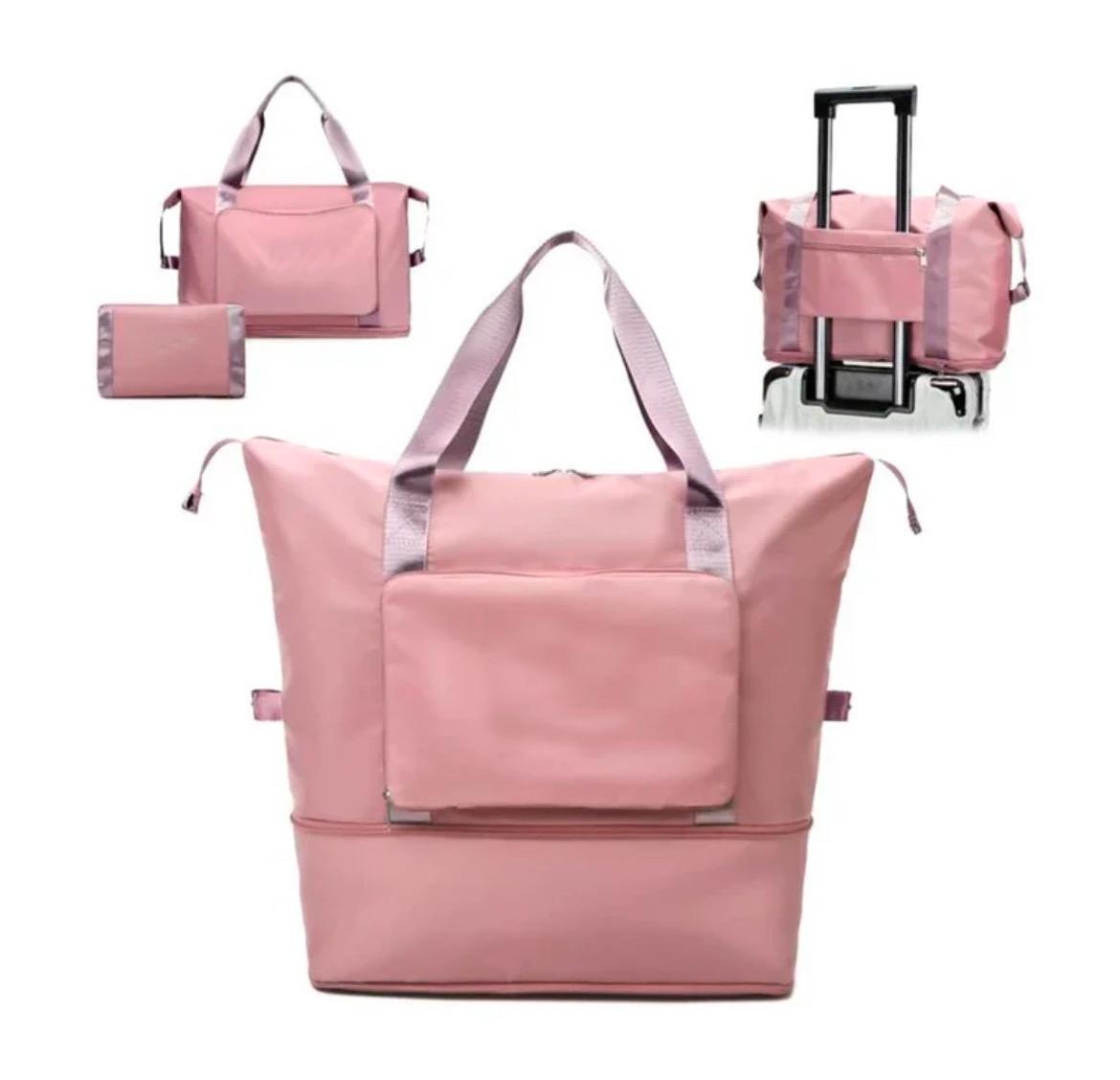 Bolso Totebag Plegable color Rosa Imagen principal del producto