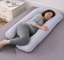 Almohada corporal en forma de U